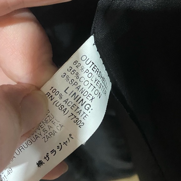 Zara basic dark brown double breasted trench coat- medium- - Picture 14 of 16